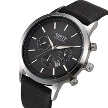 Load image into Gallery viewer, 2017 Mens Watches NORTH Brand Luxury Casual Military Quartz Sports Wristwatch Leather Strap Male Clock watch relogio masculino