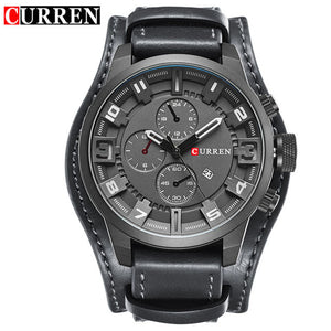 Mens Watches With Stainless Steel Top Brand Luxury Sports Chronograph  Quartz Watch Men Relogio Masculino