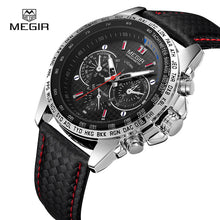 Load image into Gallery viewer, MEGIR Men's Watches Top Brand Luxury Quartz Watch Men Fashion Casual Luminous Waterproof Clock  Relogio Masculino 1010