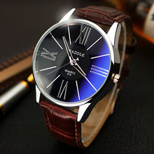 Load image into Gallery viewer, Mens Watches Top Brand Luxury 2018 Yazole Watch Men Fashion Business Quartz-watch Minimalist Belt Male Watches Relogio Masculino
