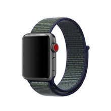 Load image into Gallery viewer, CRESTED nylon sport loop strap For Apple Watch band 42mm 38mm iWatch 3/2/1 bracelet hook-and-loop wrist watchband accessories