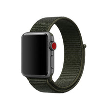 Load image into Gallery viewer, CRESTED nylon sport loop strap For Apple Watch band 42mm 38mm iWatch 3/2/1 bracelet hook-and-loop wrist watchband accessories