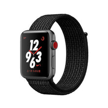 Load image into Gallery viewer, CRESTED nylon sport loop strap For Apple Watch band 42mm 38mm iWatch 3/2/1 bracelet hook-and-loop wrist watchband accessories