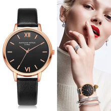 Load image into Gallery viewer, 2017 Rose Gold Lvpai Brand Leather Watch Luxury Classic Wrist Watch Fashion Casual Simple Quartz Wristwatch Clock Women Watches