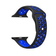 Load image into Gallery viewer, Brand Sport Silicone strap for Apple Watch Band 42mm Bracelet Wristband for Apple Watch Strap Rubber iwatch 3/2/1 38MM Watchband